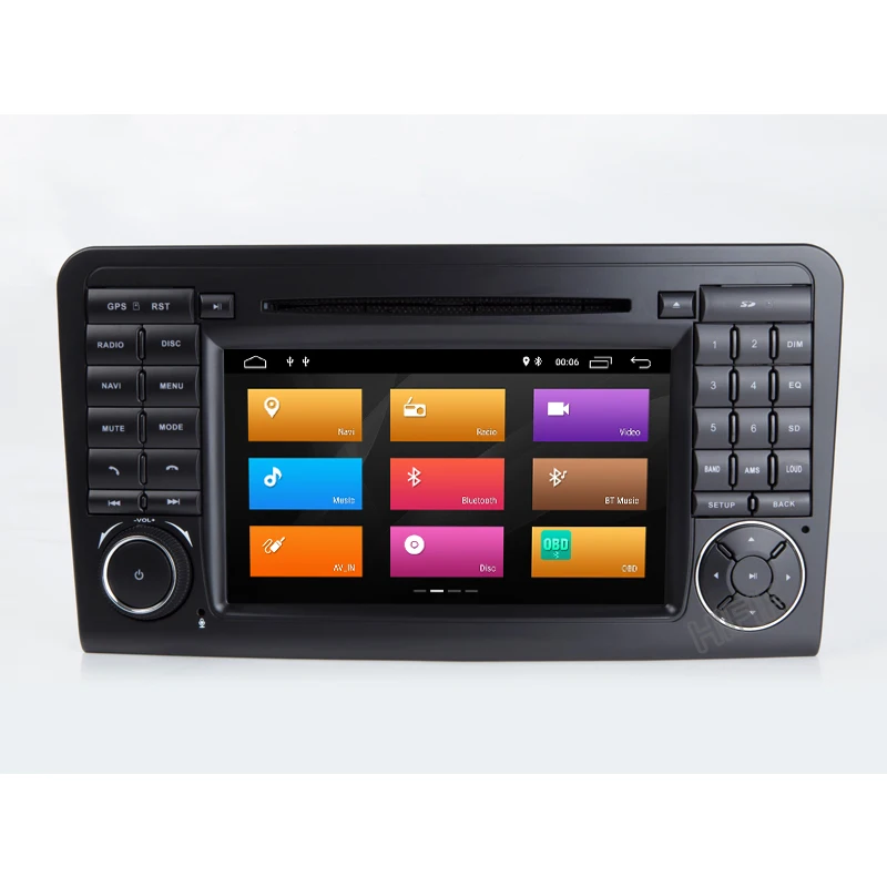Best DSP Android 9.0 4G 4 CORE /ANDROID 8.1 CAR DVD player For Mercedes Benz GL ML CLASS W164 ML350 ML500 X164 GL320 GPS stereo radio 1