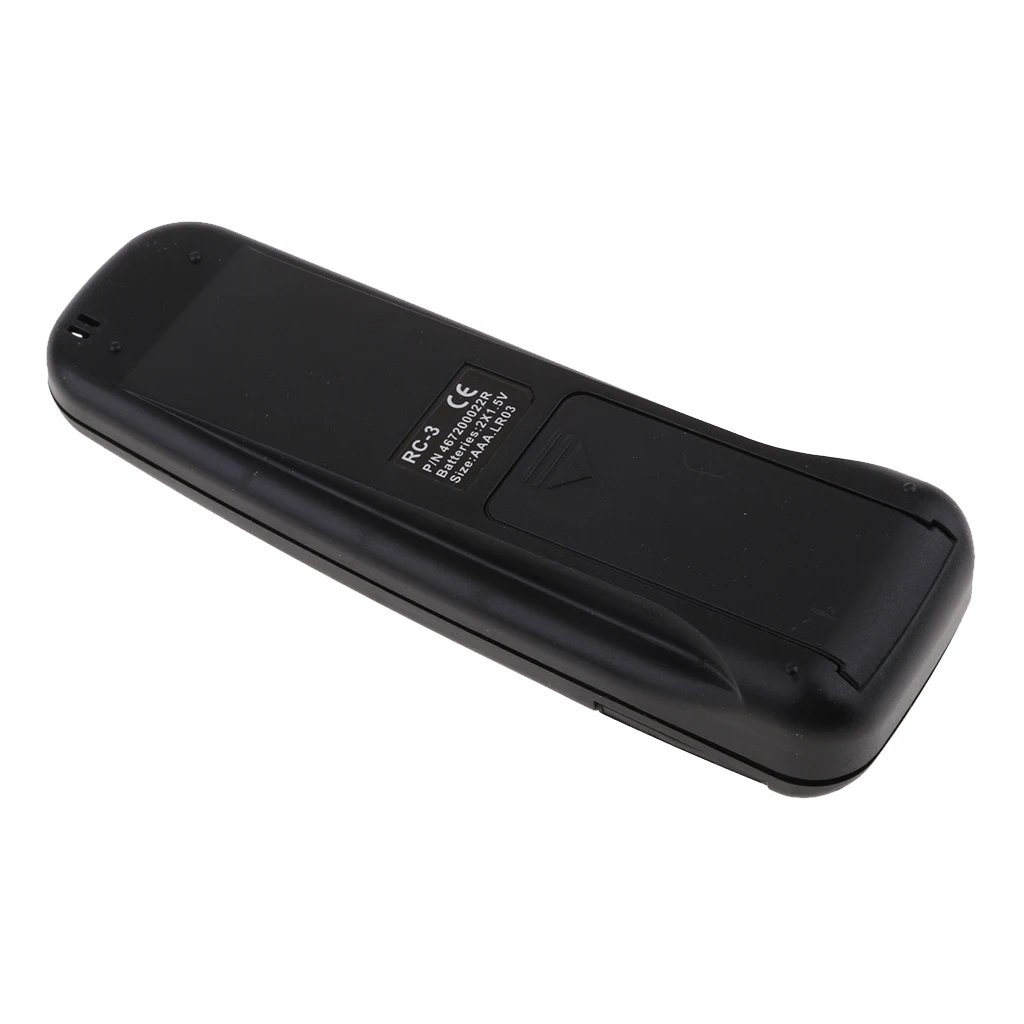 Air Remote Control Black Air Conditioner Remote Controller For Airwell Emailair Compatible-RC4 RC-3/RC-4/RC-5/RC7/RC-8 Electra