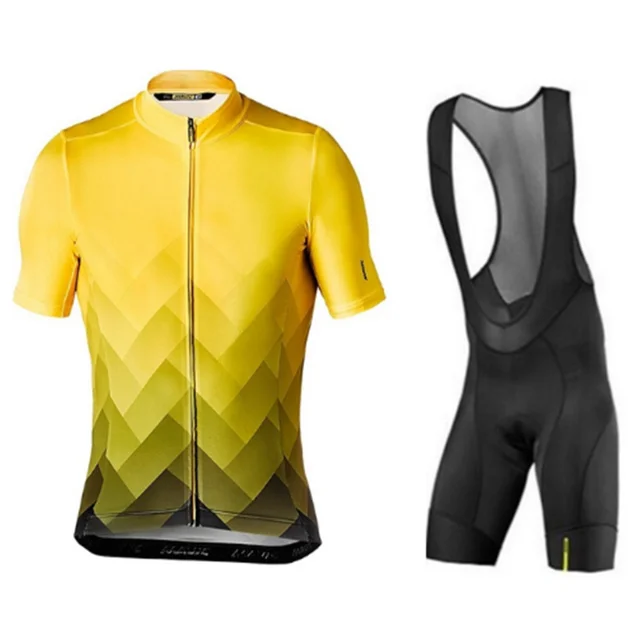 2018 MAVIC Team Pro Cycling Jersey 9D Bibs pad shorts set clothing