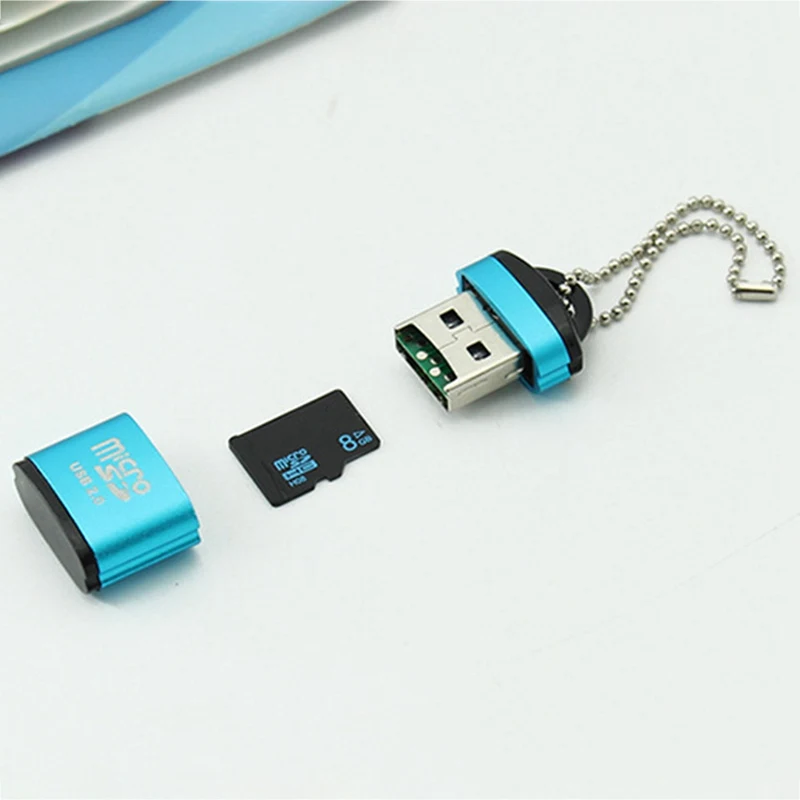 Мини Высокоскоростной 480Mpbs USB 2 0 Micro SD SDXC TF T Flash кард ридер адаптер вычислительные