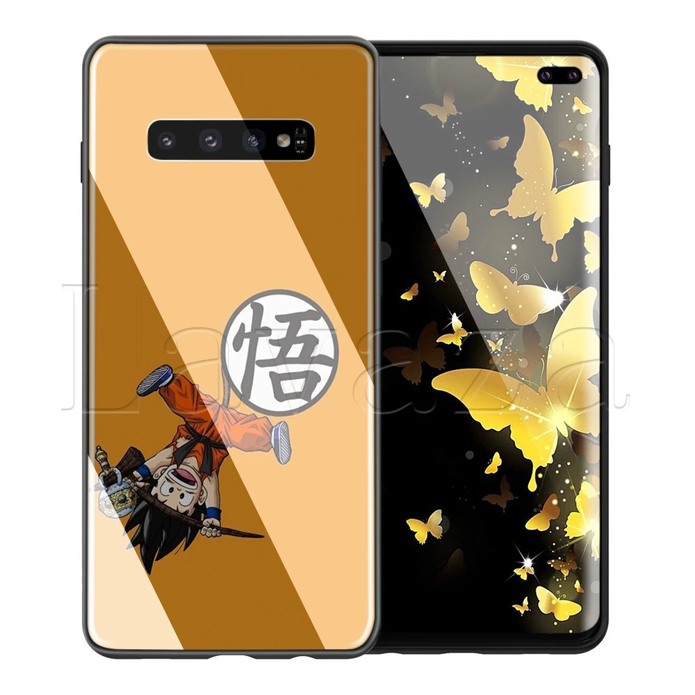 Чехол Lavaza Dragon Ball Son Goku из закаленного стекла TPU для samsung Galaxy S7 S8 S9 S10 Note 8 9 Edge - Цвет: TG6