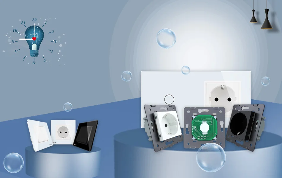WELAIK EU-standard Two-компьютерная розетка-DIY-части-две стены-компьютерная розетка-без стекла-панель A82COW/B