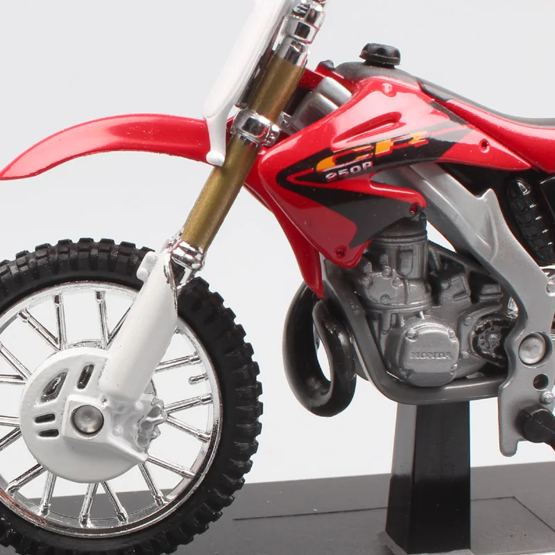 1:18 мини welly honda cr250r CR мотоцикл для мотокросса из металла Diecasts& Toy Vehicles масштабная модель велосипеда эндуро dirt toy car kid