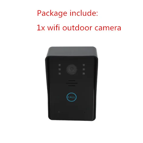 7" video door phone intercom system wireless wifi video doorbell 2 monitor door camera infared ir home apartment video doorphone indoor monitor Door Intercom Systems