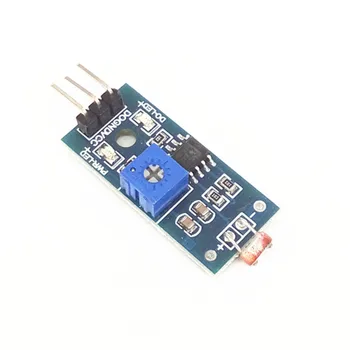 

10pcs/lot 3pin Photosensitive Sensor Module Photosensitive Resistor Module For Light Detection