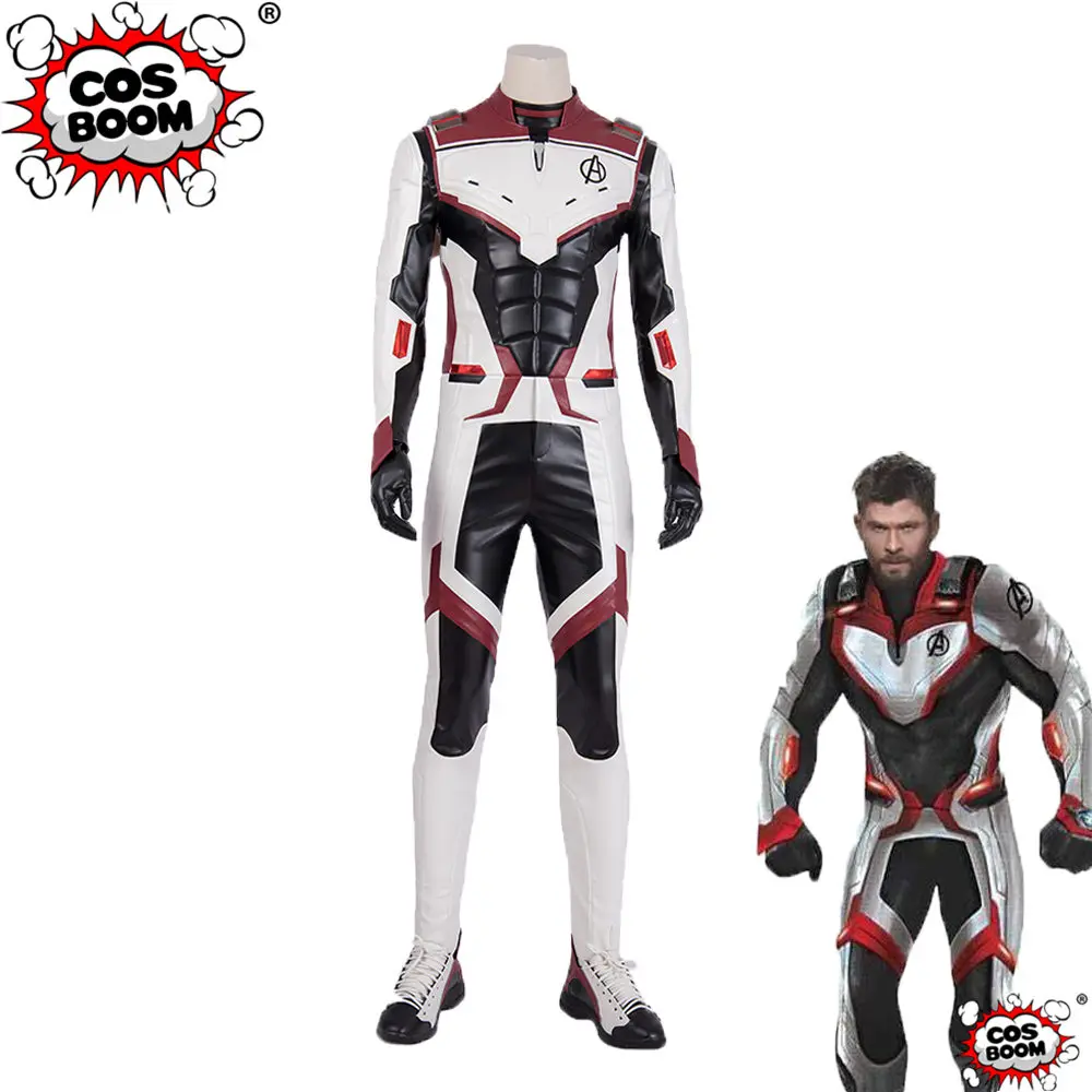 

COSBOOM Avengers 4 Endgame Quantum Realm Suits Cosplay Captain America Black Widow Superhero Halloween Jumpsuit Cosplay Costume