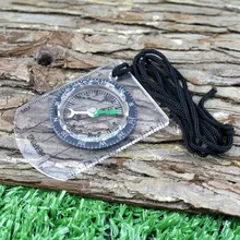 Профессиональный Мини Компас Карта весы линейка многофункциональное оборудование Открытый Туризм Кемпинг выживания