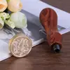 European 26 Letter Wax Seal Stamp Vintage Envelope Sealing Copper Head Wood Stamp DIY Scrapbooking Stamps Decor Wax Seal Stamp ► Photo 2/6