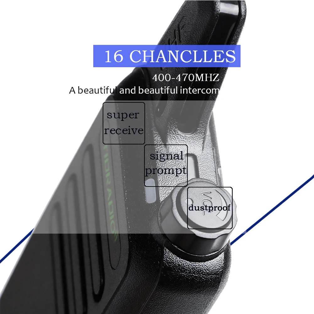 2 шт. Мини Walkie talkie TD-M8 16CH UHF 400-470 MHz радиостанции двусторонней радиосвязи Портативный Любительское радио CB для детей порт