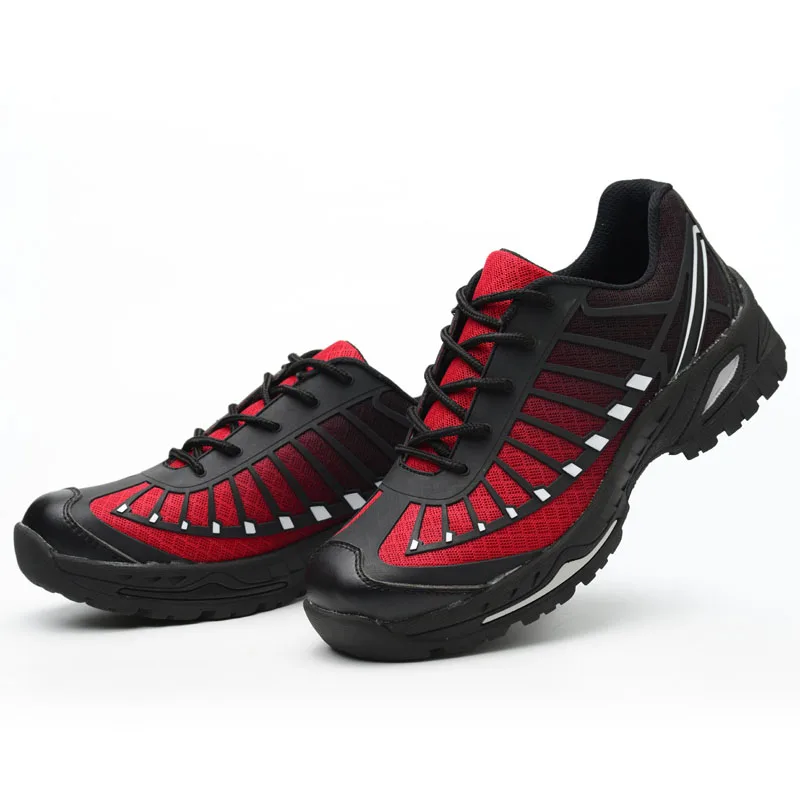 

Dropship Men's Breathable Steel Toe Cap Safety Shoes Men Outdoor Anti-slip Steel Puncture Proof Construction Boots Work Shoes