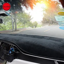 Приборной панели автомобиля Передняя панель Крышка Коврики Защитные коврики тире Коврики Ковры площадку для Тесла модель s модель x Интимные аксессуары 1 шт