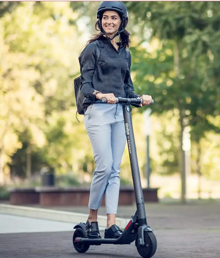 Discount New Ninebot KickScooter ES4/ES2 Smart Electric Kick Scooter V1.3 Foldable Lightweight Electric Hover Board Skateboard With APP 5