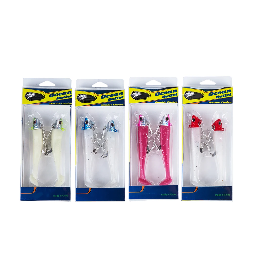 

Wholesale silicone fish bait, soft plastic bait, hook bait T tail soft bait