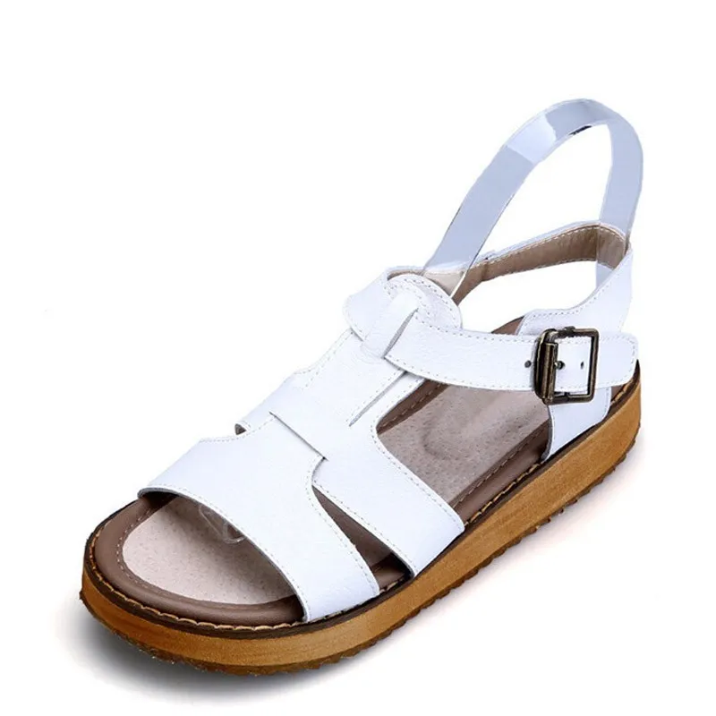 Silver-Gladiator-Sandals-2016-Summer-Platform-Flip-Flops-Genuine-Leather-Creepers-Shoes-Woman-Buckle-Flats-Size (2)