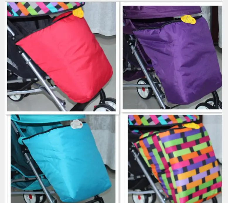 Детская коляска, теплый спальный мешок, зимняя универсальная защита для ног, толстая ветрозащитная коляска, подушка, одеяло, Детские аксессуары для колясок