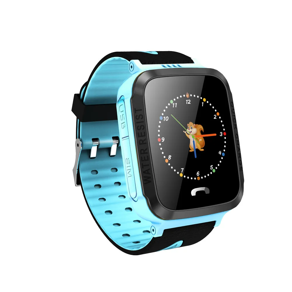 

Kid Smart Watch GPS Tracker IP67 Waterproof Fitness Watch SOS With Camera relogio feminino digital Electronic clock Male clock
