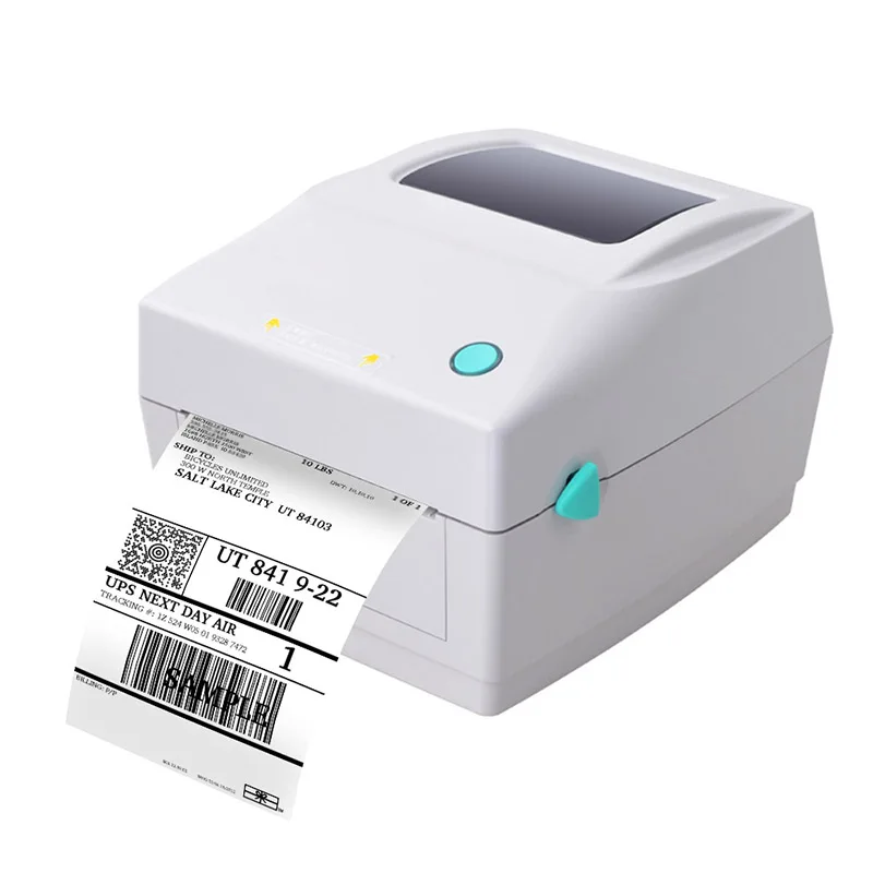 Веха UPS принтер этикеток настольный принтер штрих-кодов 203 точек/дюйм термопринтер этикеток для экспресс-логистики этикетировочная машина