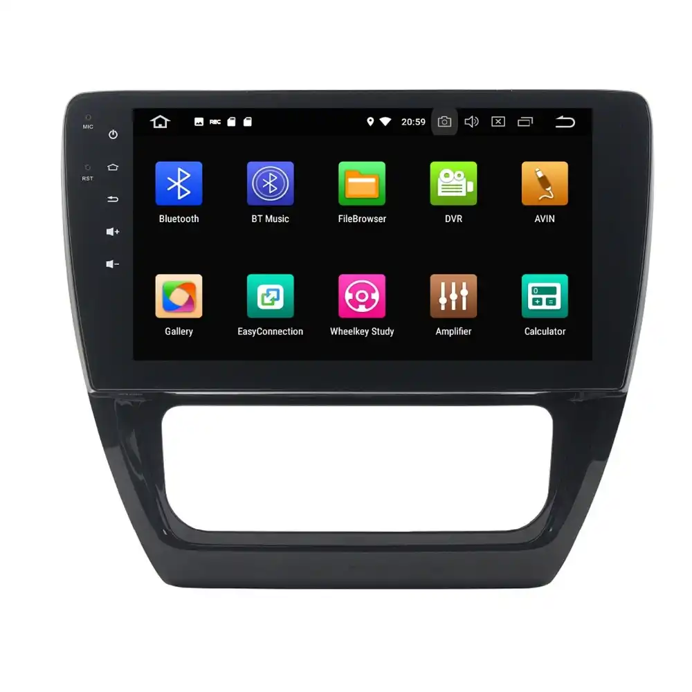 Автомобильный DVD радиоприемник GPS навигация 10 1 дюймов Android 8 0 для VW Volkswagen Sagitar 2012 2013
