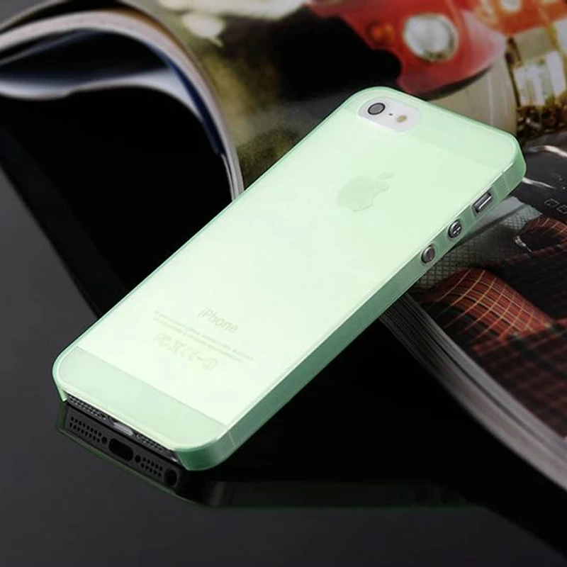 Ультратонкий матовый чехол 0 3 мм для iPhone 5 мобильный телефон SE 2020 6 6S 7 8 Plus 4 5S X XS