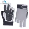 Maximumcatch 1 Pair Half-Finger Elastic Neoprene Fishing Gloves Waterproof Anti-Slip Fishing Gloves Black & Grey Color ► Photo 2/6