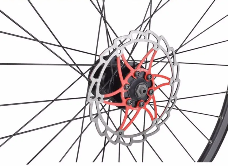 Горный велосипед MTB 6 дюймов 6 отверстий 160 мм цветной дисковый тормоз ротор велосипедные роторы с винтами t25