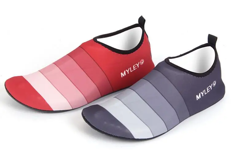 الرجال والنساء زوجين أحذية الرجال مخطط أكوا أحذية الشاطئ بركة المياه الرقص تصفح المنبع أحذية اليوغا ST280