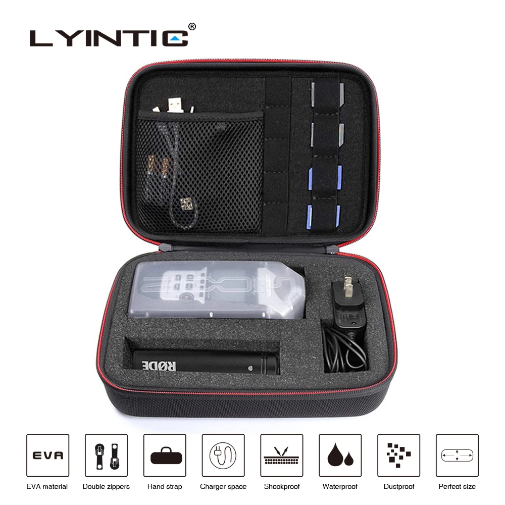 Hard Portable Carry Shockproof Case Bag for ZOOM H1 H2N H5 H4N H6 F8 Q8 Handy