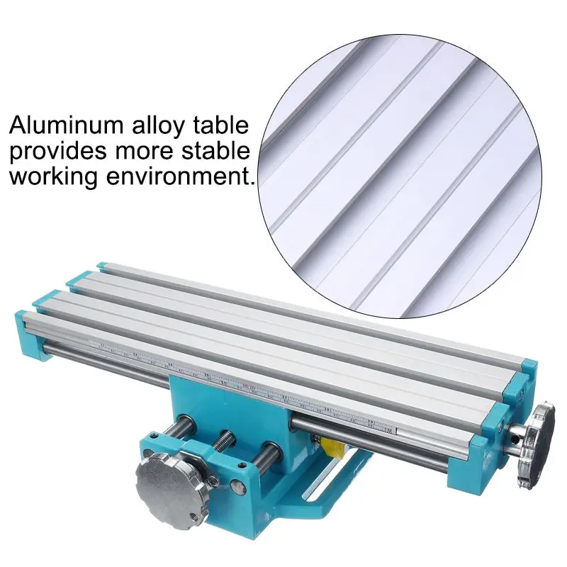  Mini Precision Multifunction Milling Drilling Machine Bench Coordinate Working Table Vise Fixture X