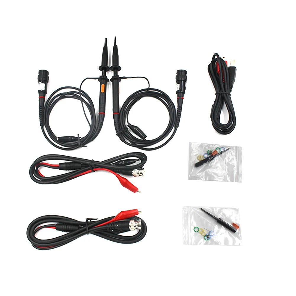 Hantek 6254BC PC USB осциллограф 4 CH 250MHz 1GSa/s функция записи сигналов и воспроизведения 64k Глубина памяти