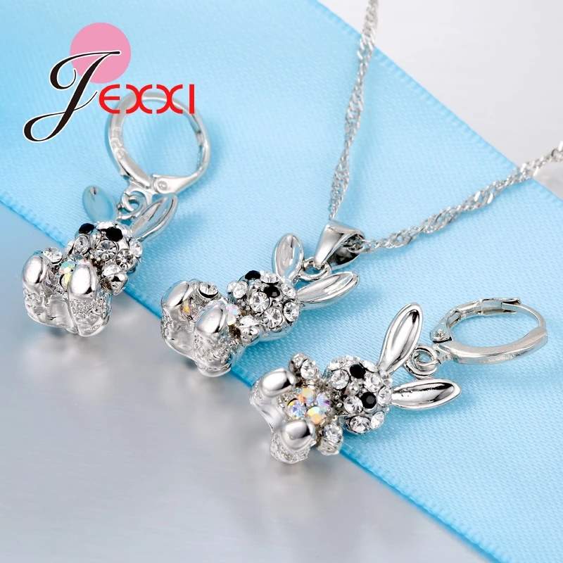 JEXXI-925-Sterling-Silver-Jewelry-Sets-CZ-Shiny-Rabbit-Pendant-Necklace-Earrings-For-Grils-Women-Pretty (1)