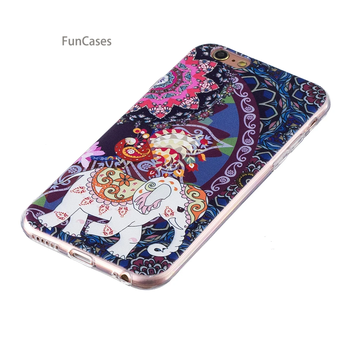 Lovely Elephant Phone Case sFor Etui iPhone 6 Soft TPU Phone Case Phone Floral Phone Accessory For iPhone 6S Fhone Funda Telepon Lovely Elephant Phone Case sFor Etui iPhone 6 Soft TPU Phone Case Phone Floral Phone Accessory For iPhone 6S Fhone Funda Telepon
