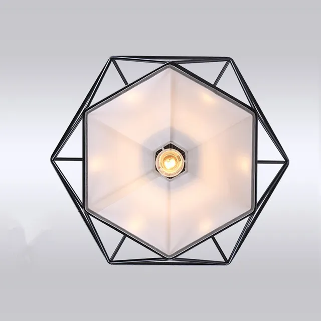 online shop black shade wrought iron lighting fixtures modern