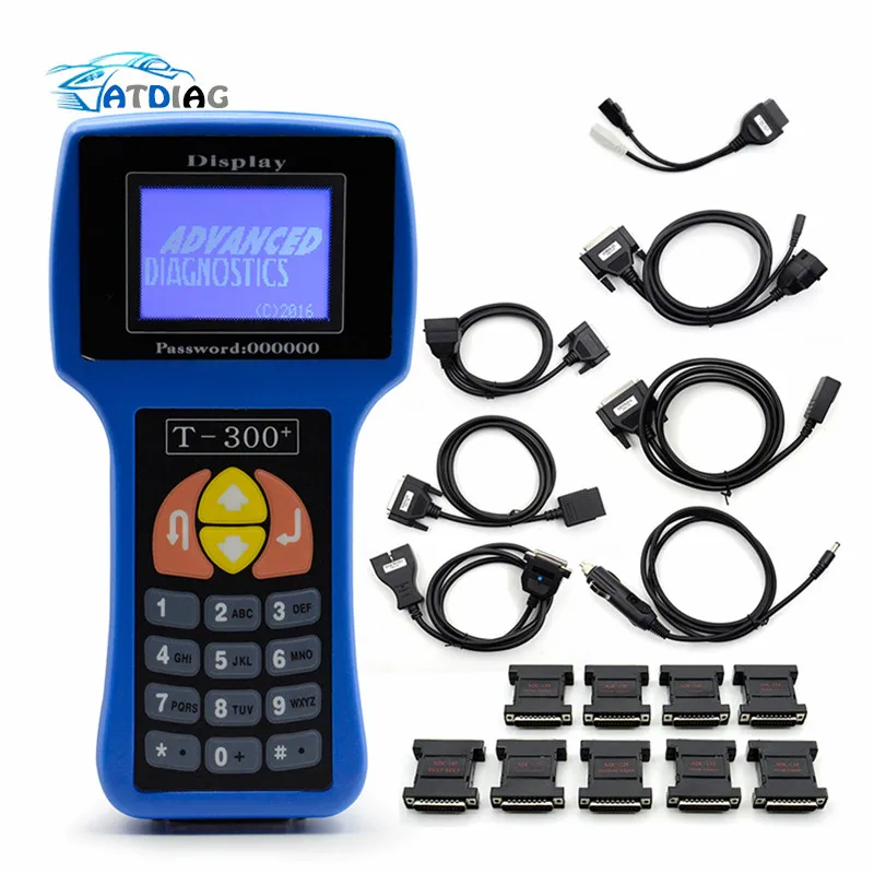 

Professional T-300 T300 Auto Key Programmer T Code T 300 Software 2016 V 16.8 Support Multi brand Cars T300 Key Maker 2 Color