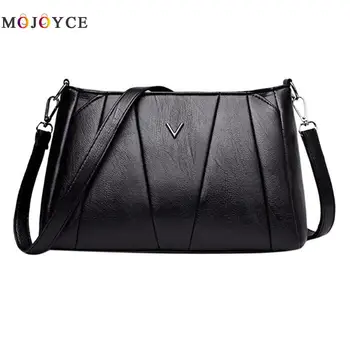 

Luxury Handbags Bags for Women 2020 Designer Pure Solid Color Ladies Zipper PU Leather Crossbody Bags Daily Shopping Bags