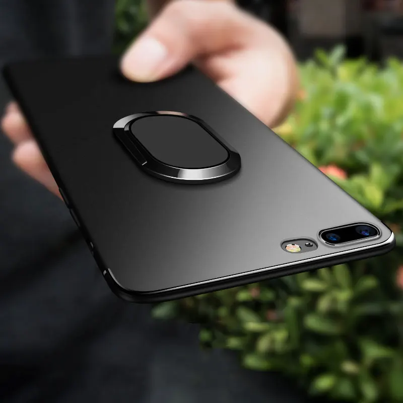 Чехол для iPhone 8 7 6 s 6s X адсорбционное кольцо силиконовый чехол i Phone x xs max xr Apple KicksStand