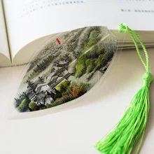 Китайские чернила живопись вен закладки Сучжоу и Ханчжоу туристические сувениры