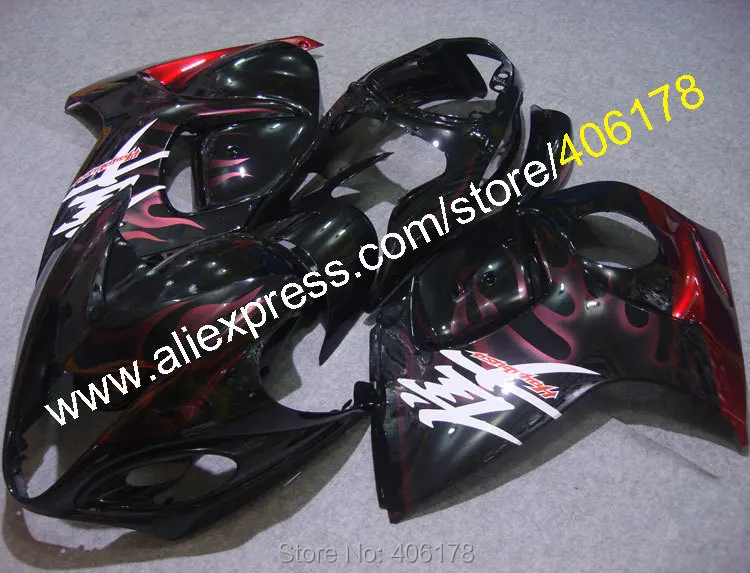 

Hot Sales,For Suzuki Fairing GSX-R1300 2008-2016 GSXR1300 GSXR 1300 08 09 10 11 15 16 Red Flame Fairings (Injection molding)