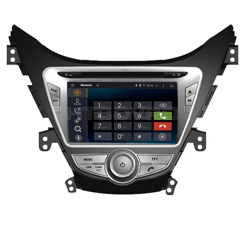 Excellent YMODVHT 8inch 4G Octa Core Android 9.0 7.1 Car DVD Player for Hyundai Elantra/MD 2011 2012 2013Auto RDS Radio Audio Video Stereo 4