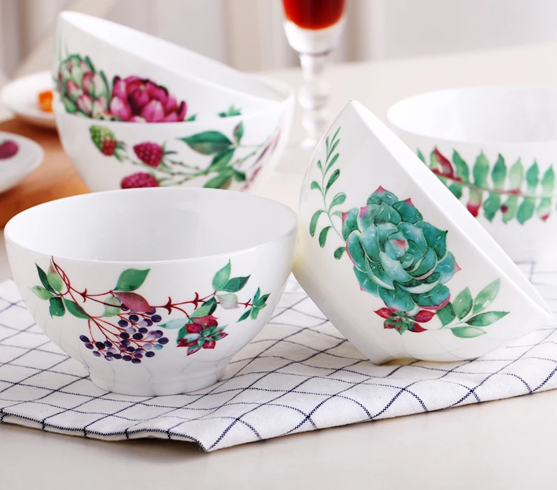 

4.5 inch, bone china small bowl, sauce serving for dinner, Chinese painting ceramic bowl, kids rice bowl, cute ice cream bowl