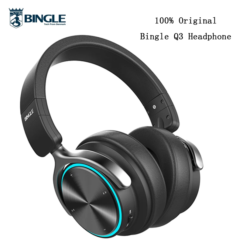 

Original Bingle Q3 Wireless Wired Buletooth Headphones Magic lights with microphone Lightweight headsets for mobilephones