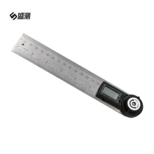 0-200mm 2 in 1 angle measured Electronic protractor digital caliper stainless steel 360 degree measuring tool ruler buy D1006