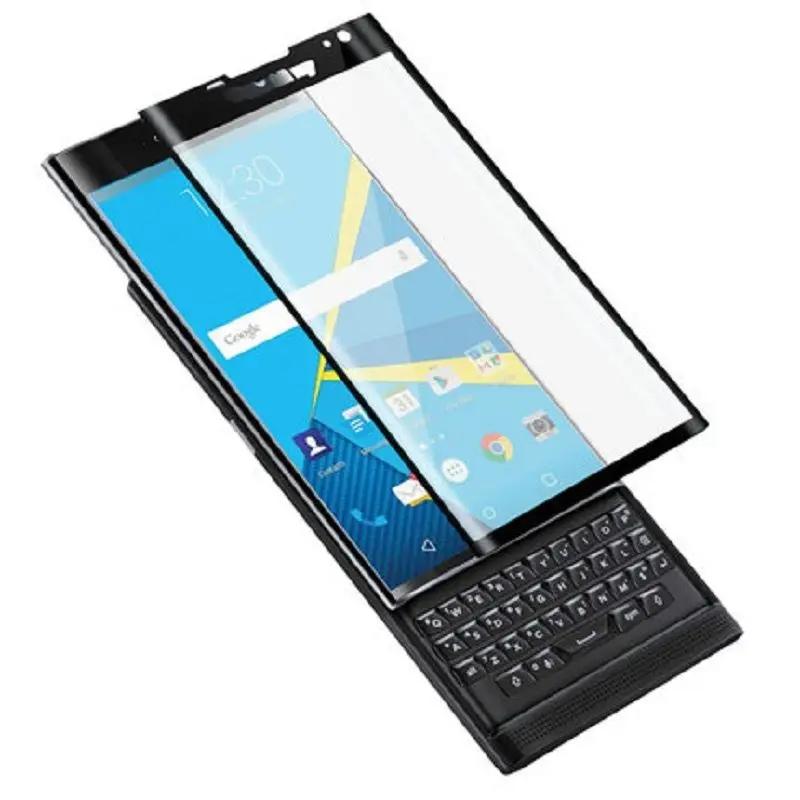 XSKEMP 3D изогнутое полное покрытие 9H закаленное стекло для BlackBerry PRIV против царапин Взрывозащищенная защитная пленка для экрана