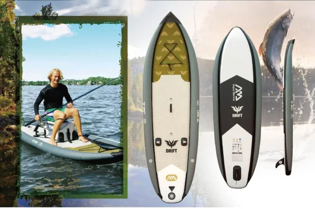 Cheap AQUA MARINA 330*97*15cm DRFIT inflatable sup board stand up paddle board, fishing SUP board, surfing board, with incubator
