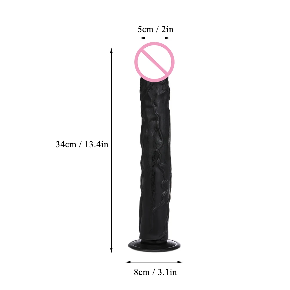 Огромный реалистичный фаллоимитатор 13 4 дюйма эротические секс игрушки на