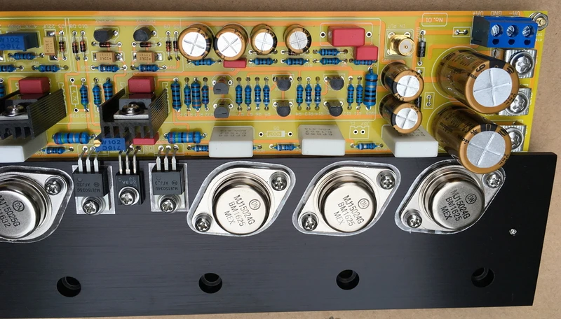 KSA50 50 Вт + на MJ15024/15025 Power gold seal tube MJE15034/15035 push трубка чистая после уровня усилитель