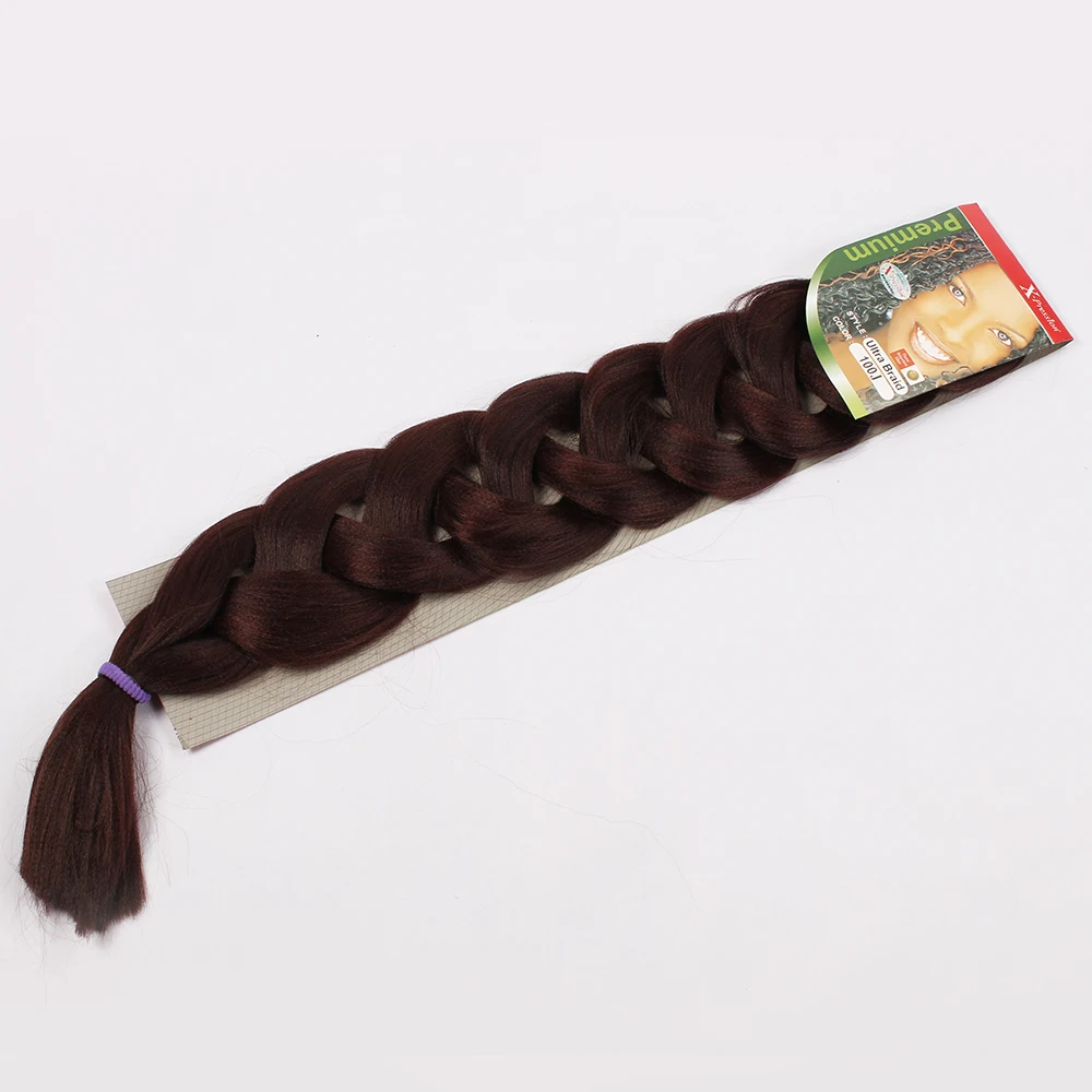 Long Synthetic expression hair Braided Braiding Hair Weave Kinky Curl Xpression Hair Afro Ultra