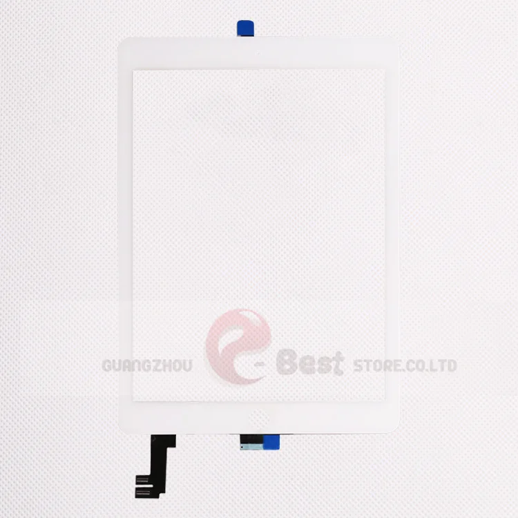 10 шт./лот для iPad Air 2 дигитайзер A1567 A1566 сменный сенсорный экран стекло|ЖК-экраны и