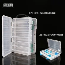 Kingdom Lures Single Double Sided Fishing Deal with Field Equipment Bait Storage Field Clear Shrimp Bins Fishing Deal with Pesca