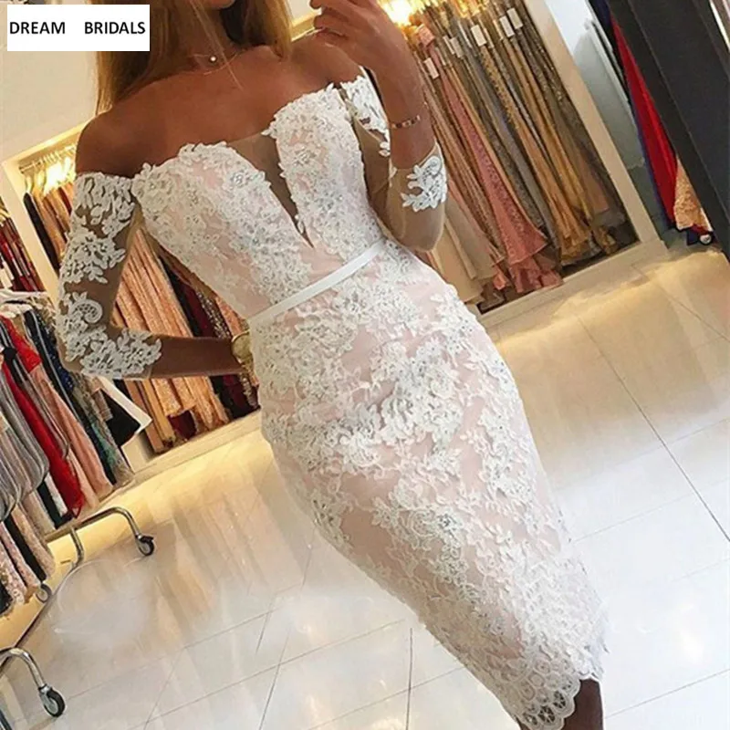 Благородный кружево Vestido De Madrinha Vestidos 2019 оболочка Бисер длинные рукав с накладной аппликацией мать невесты платье