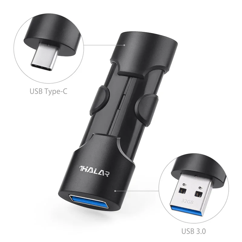 

THKAILAR USB 3.0 Type-C OTG USB Flash Drive 128gb 64gb Pendrive 32gb High Speed Memory Stick Pen Drive USB